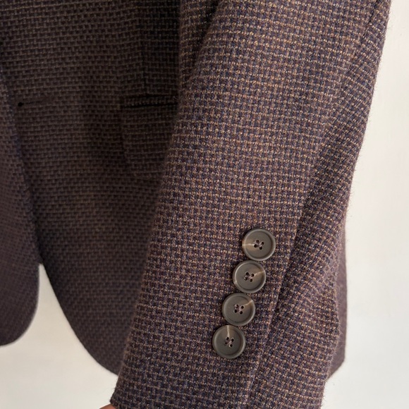 Jos. A. Bank Rich Brown Textured Blazer - Picture 8 of 9